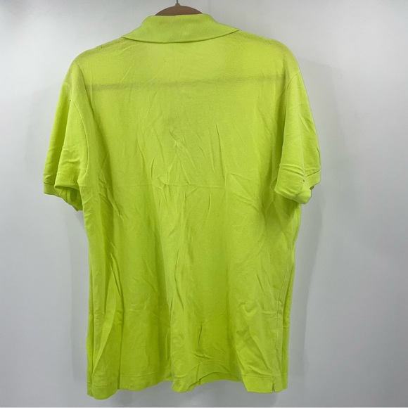 LACOSTE  Lime Green Polo Shirt - Picture 2 of 4
